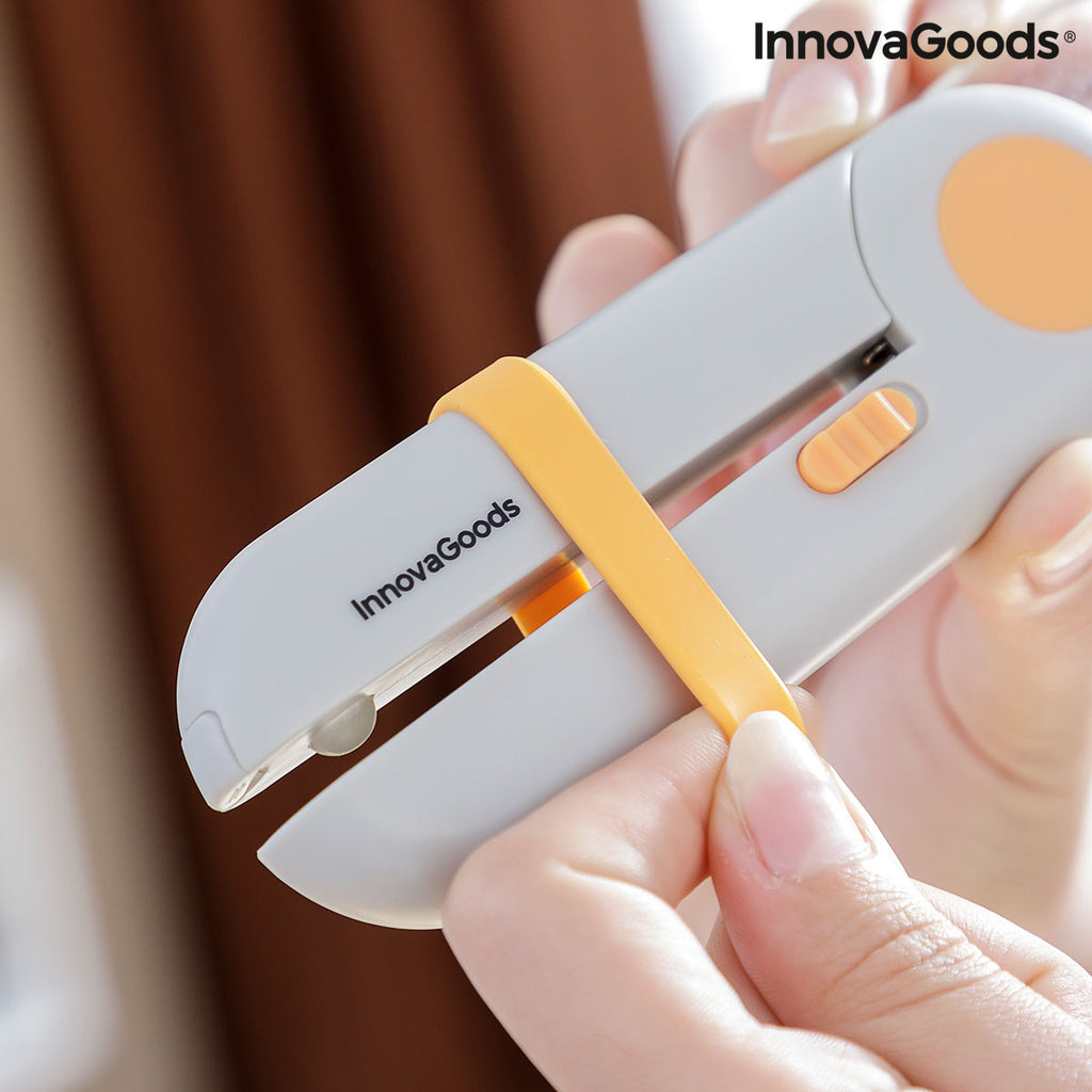 Corta-unhas para animais de estimação com LED