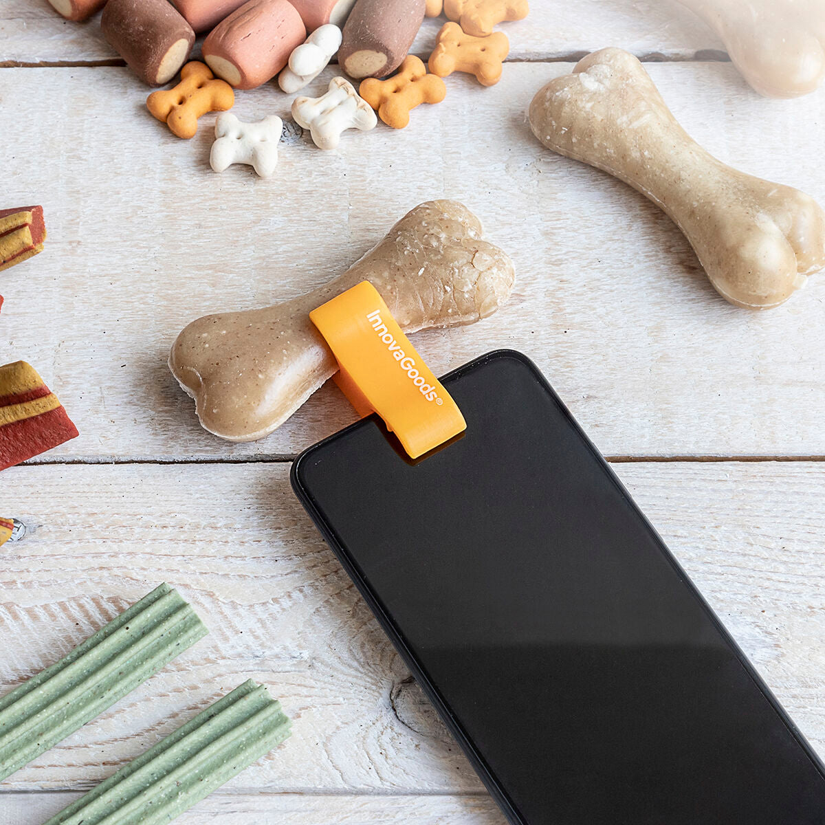 Clipe para selfies de animais de estimação