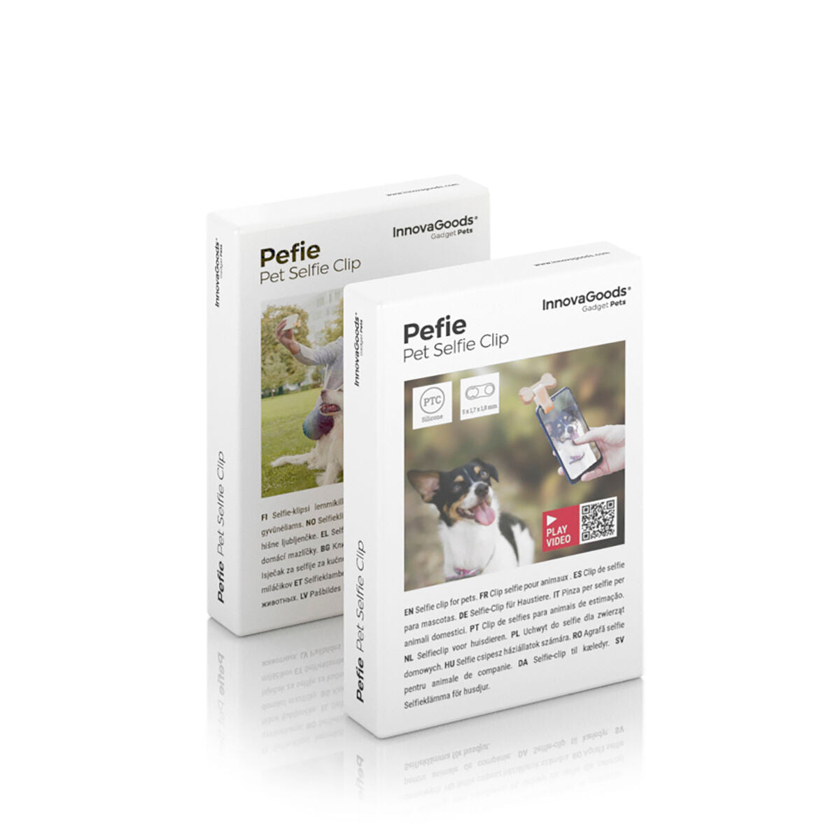 Clipe para selfies de animais de estimação